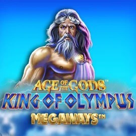 Slots logo of Age Of The Gods: King of Olympus Megaways from Origins at BetPanda Casino