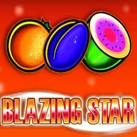 Blazing Star slot logo by Merkur Gaming at BetPanda Casino