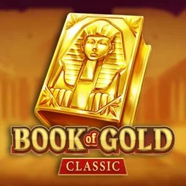 Book of Gold Classic slot visual from Playson available on betpandaa.com