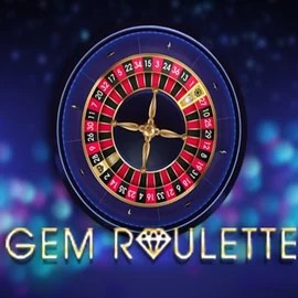 Gem Roulette slot visual from iSoftBet available on betpandaa.com