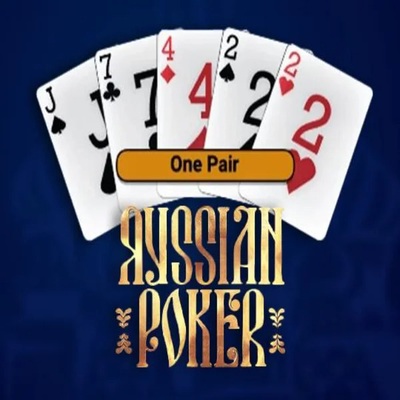 Russian Poker by OneTouch Games, showcased at betpandaa.com – game logo